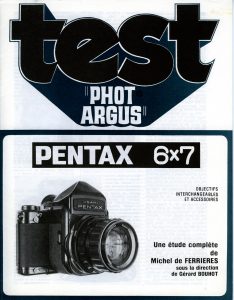 Dossier Asahi PENTAX 6x7
